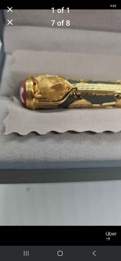 Montblanc gold pen limite addition