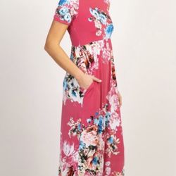 Pink Blush Maxi Dress