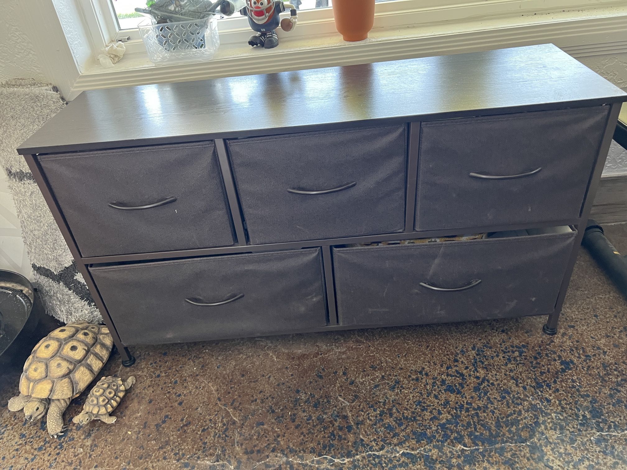 5 Drawer Horizontal Cube Storage Dresser