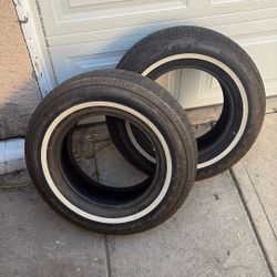 P195/75r14 Used White Walls 