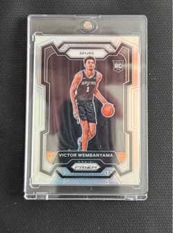 Victor Wembanyama True Silver Prizm Rookie