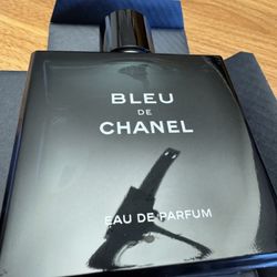 CHANEL BLEU DE CHANEL MENS TOP SCENT FULL SIZE 3.4oz / NEW! Fathers Day