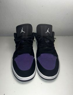 Size 10 Men Jordan Low Court Purple  2019 1s 