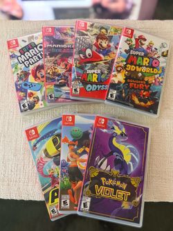 Nintendo Switch Game Bundle – 7 Games