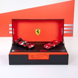 Hot Wheels Ferrari 2-Car Collector Heritage Set