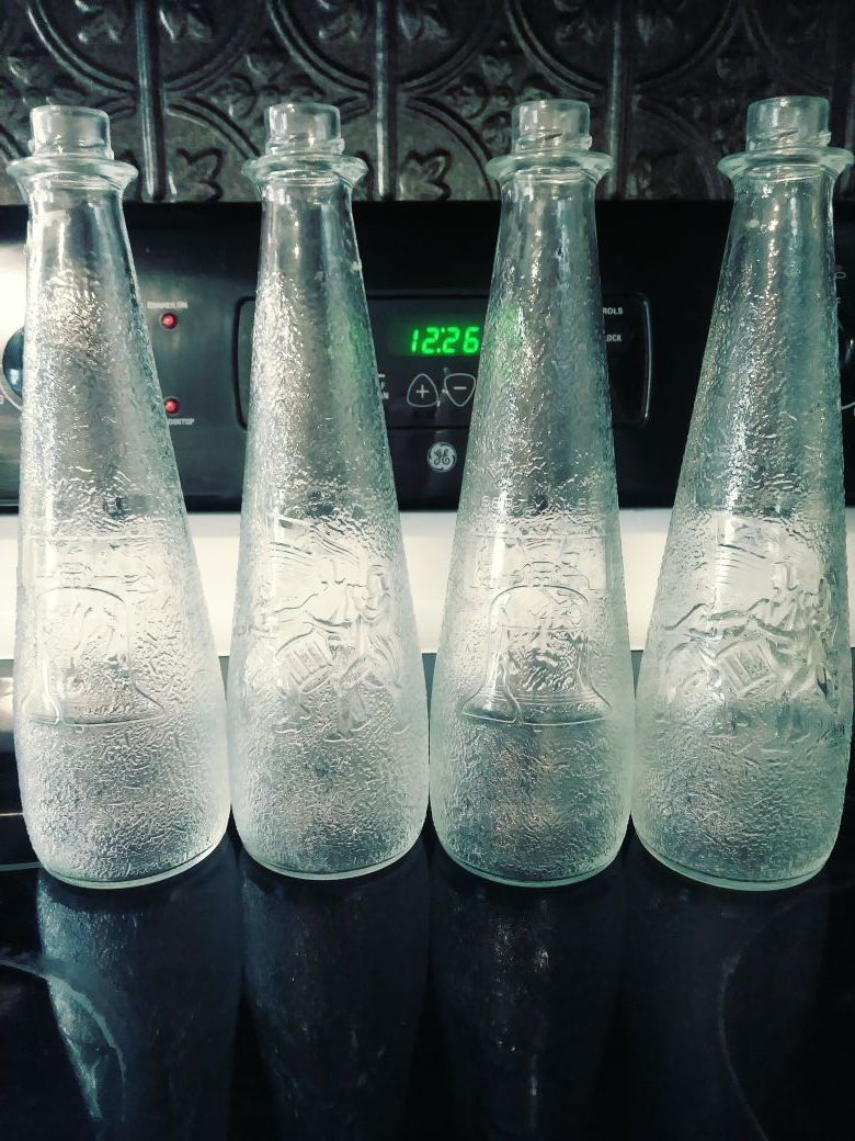 Vintage 1971 bicentennial ketchup bottles