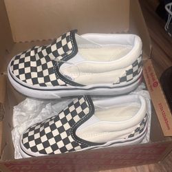 Toddlers vans slip on