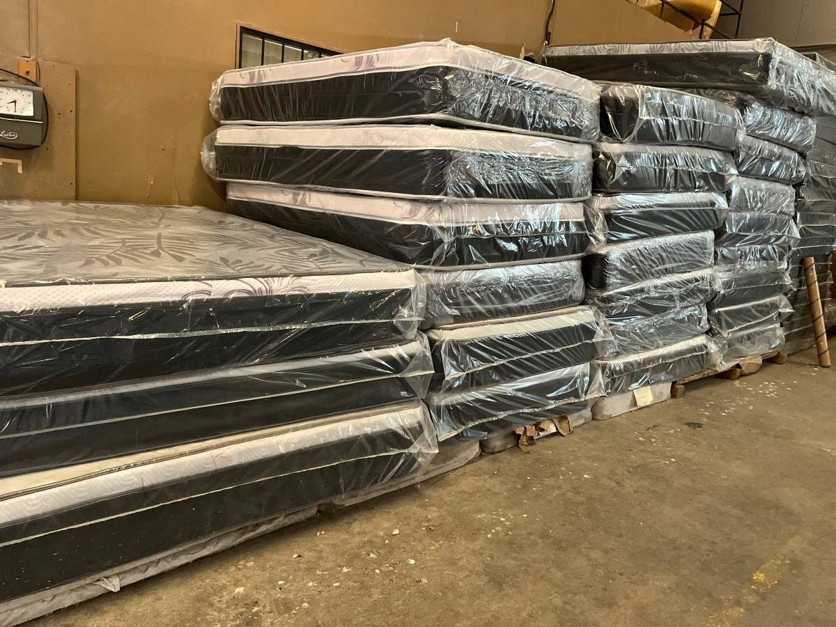 King Queen Full Twin Mattress With Box Spring!! Delivery 🚚 + Pickup