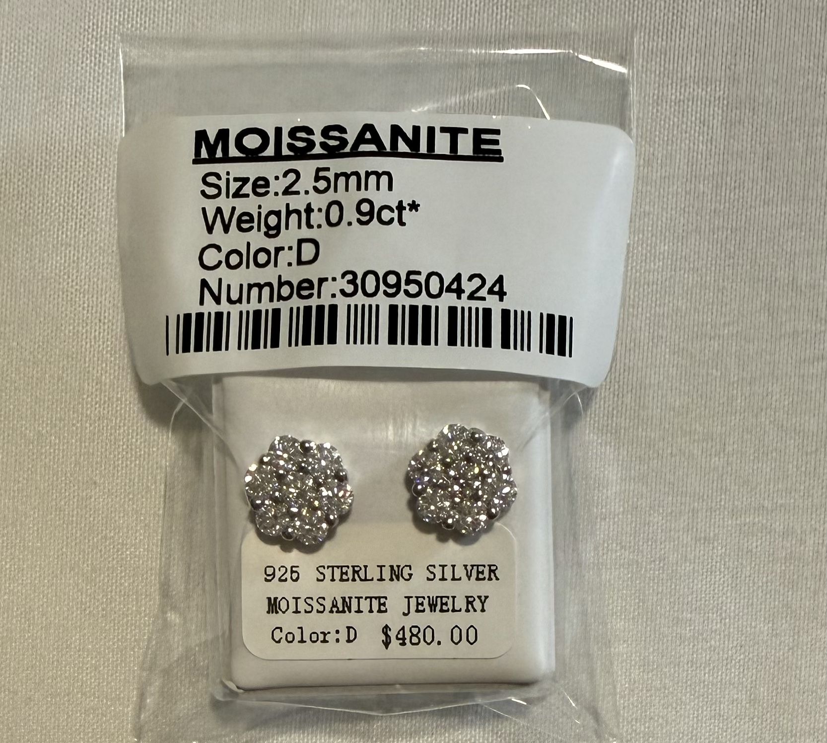 Moissanite S925 Earrings