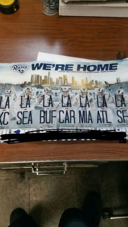 ATL VS. RAMS OR AZ VS. RAMS