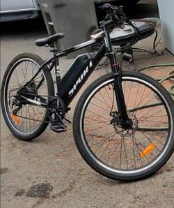 Mtb spirt electric bike works great comes with battery and charger