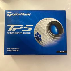Taylor made TP5 golf balls