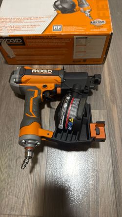 RIDGID Pneumatic 15 Deg. 1-3/4 in. Coil Roofing Nailer