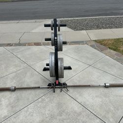 Olympic Weights And Bar