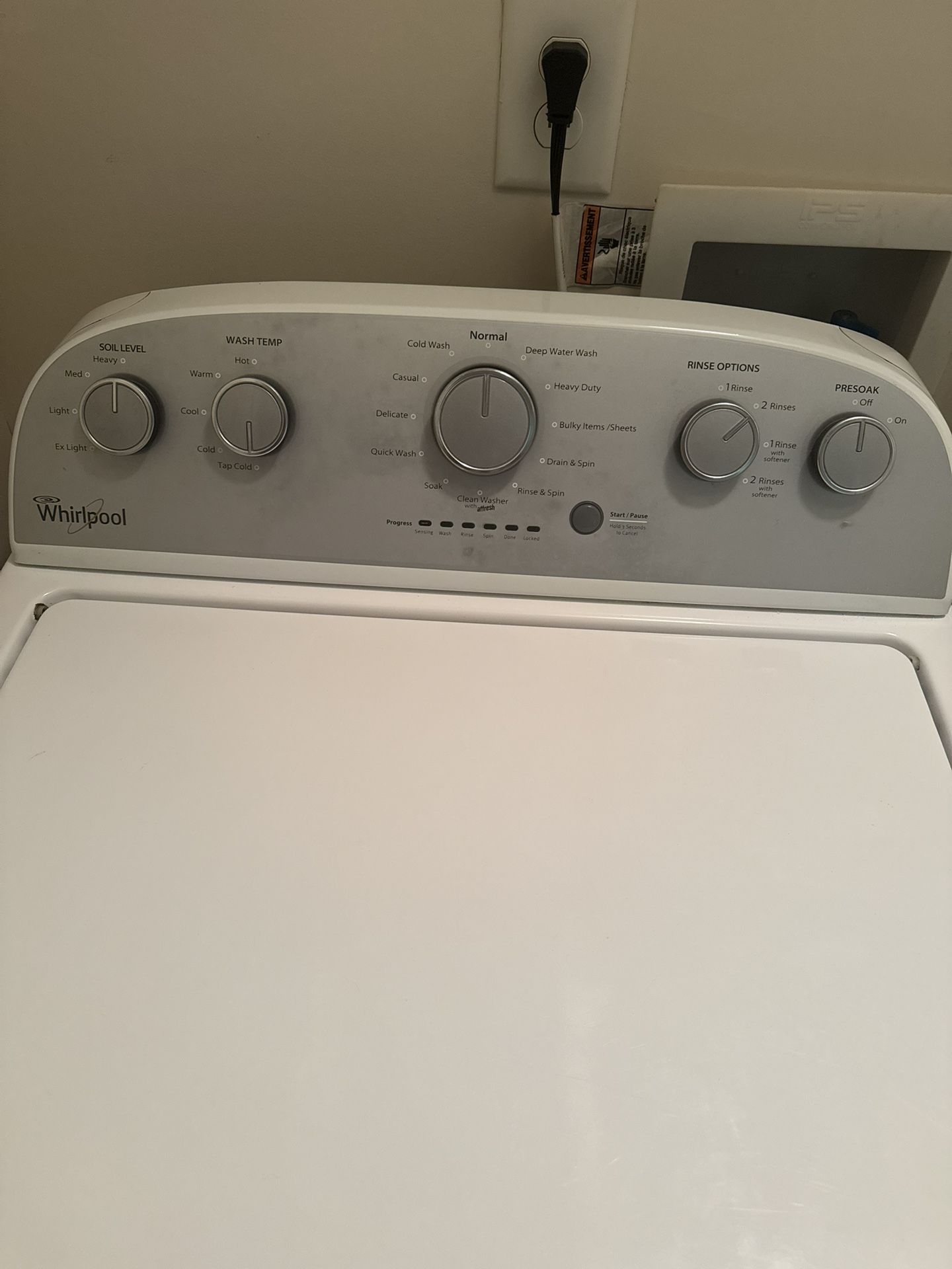 Washer and Dryer