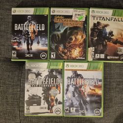 Xbox 360 Games $12 each except BF 4 AND TITANFALL THISE AT $8