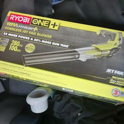 280 Cfm 100 Mph Cordless Jet Fan Blower 
