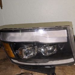 Two Front Headlights 