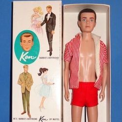 1961 Ken Doll With Original Box 