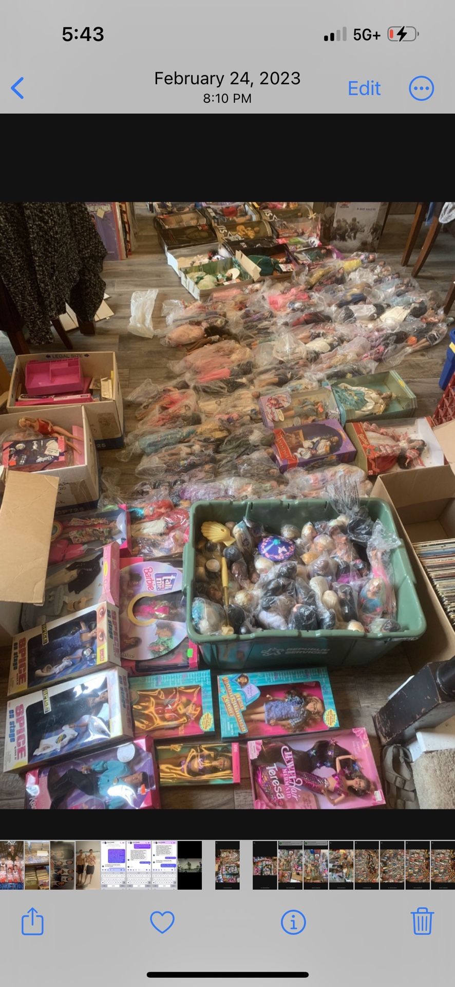 Huge Barbie Collection