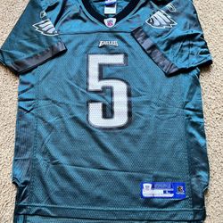 Vintage #5 DONOVAN McNABB Philadelphia Eagles NFL Reebok Jersey YL