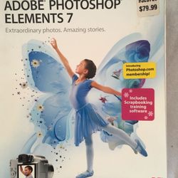 Brand new Adobe Photoshop Elements 7