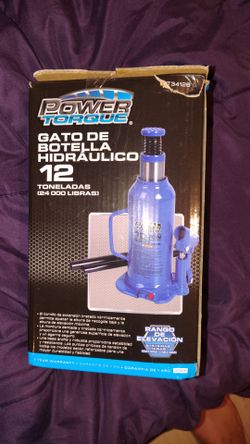 powered torque 12 ton hydraulic bottle jack