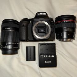 Canon EOS 80D With Lenses