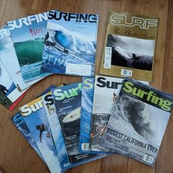 Surfer and Surfing Magazine Collection 