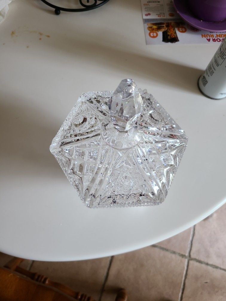 Antique Crystal Bowl