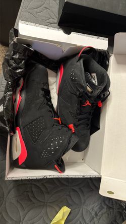 Air Jordan 6 Retro Black Infrared Sneakers
