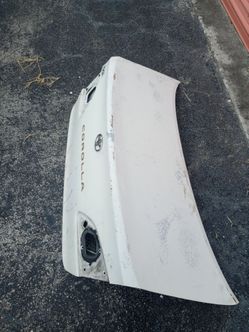 2001 Corolla  trunk lid