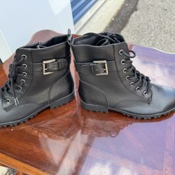 SO® Broccoli Women's Combat Boots Size 8 Med 