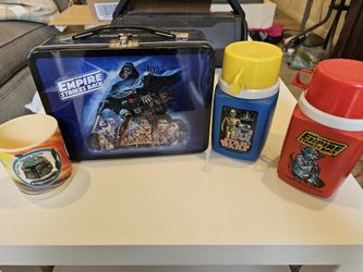 Original Star Wars Memorabilia Lunch Box Thermos 