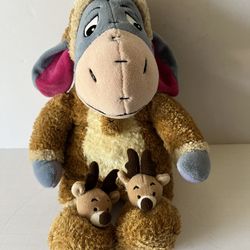 Disney’s Eeyore With Reindeer Pajamas 13” Plush