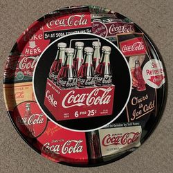 2 Coke Coca Cola Trays + Coasters Everson WA 