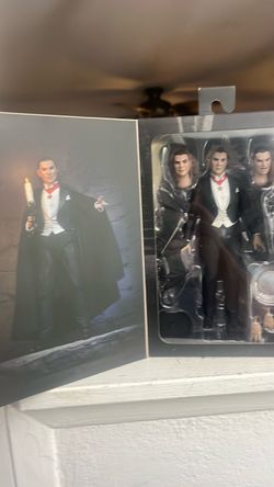 Neca Monsters Horror lot - Dracula Mummy Wolfman 8 figure lot