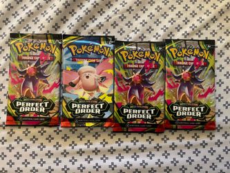 Perfect Order Pokemon Individual Packs Brand New