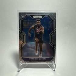 2020 Panini Prizm Patrick Queen RC Rookie #381 BALTIMORE RAVENS Card 