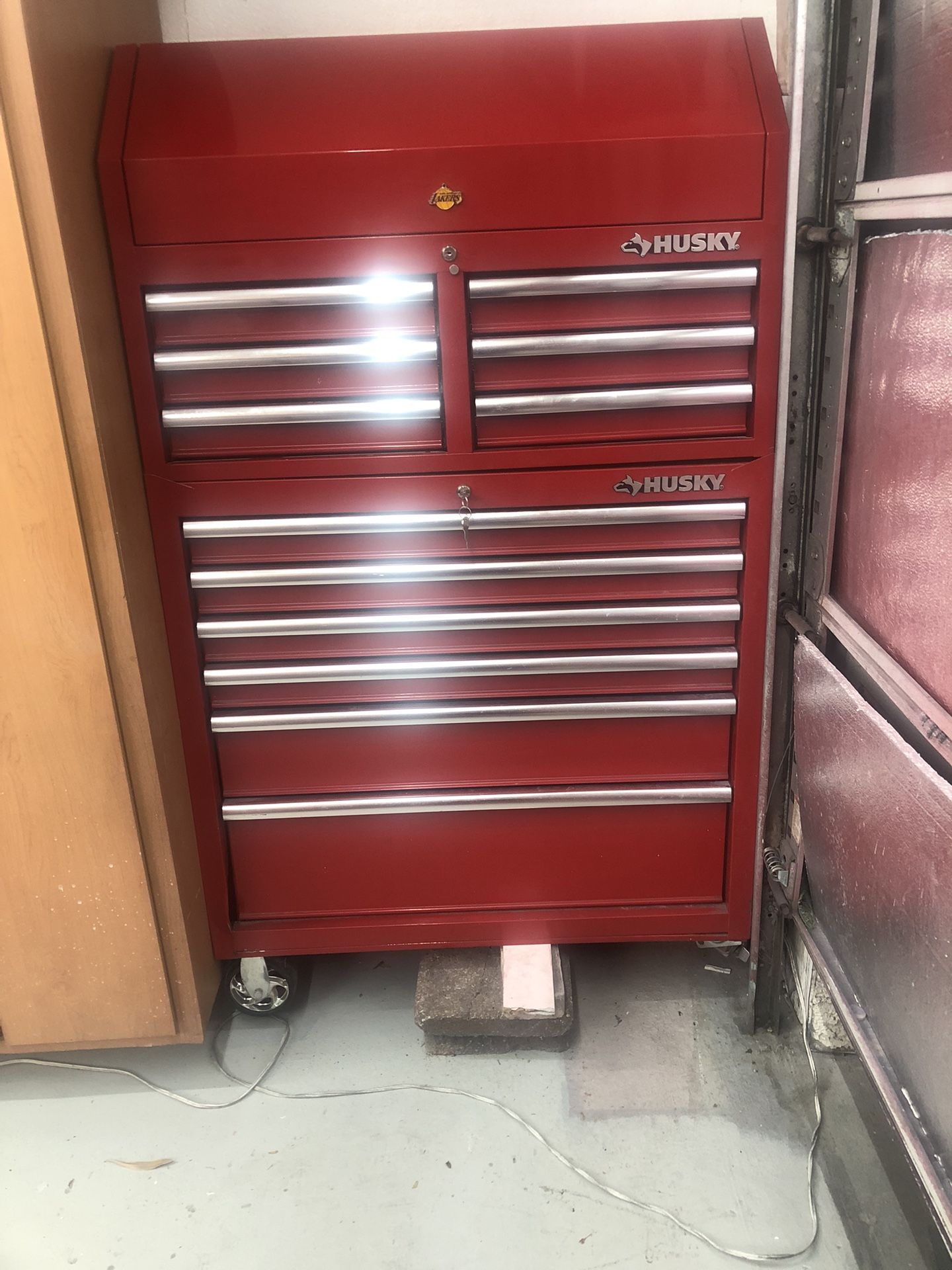 36 Inch 12 Drawer Husky Rollaway Tool Box