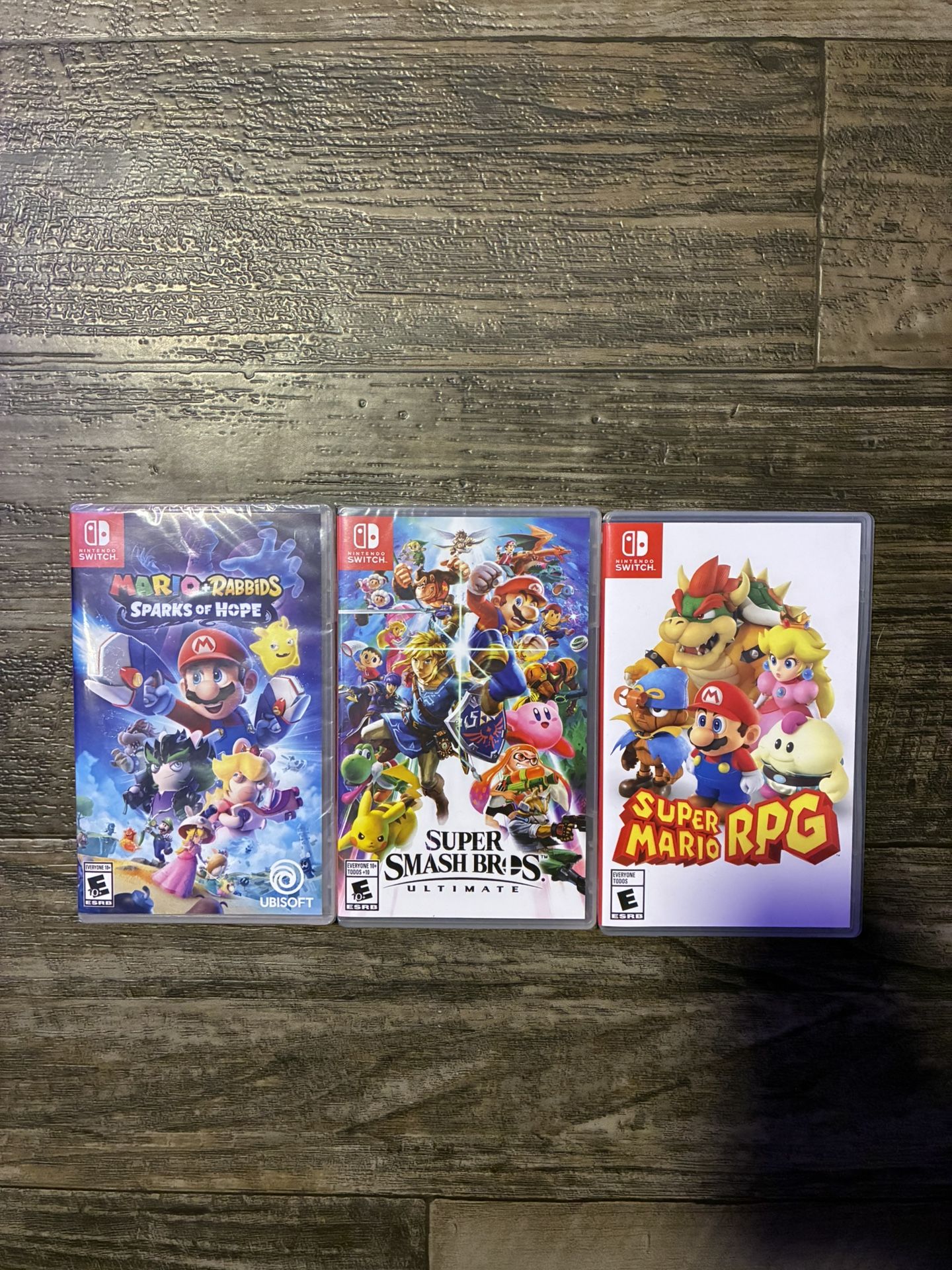 3 Nintendo Switch Mario Games
