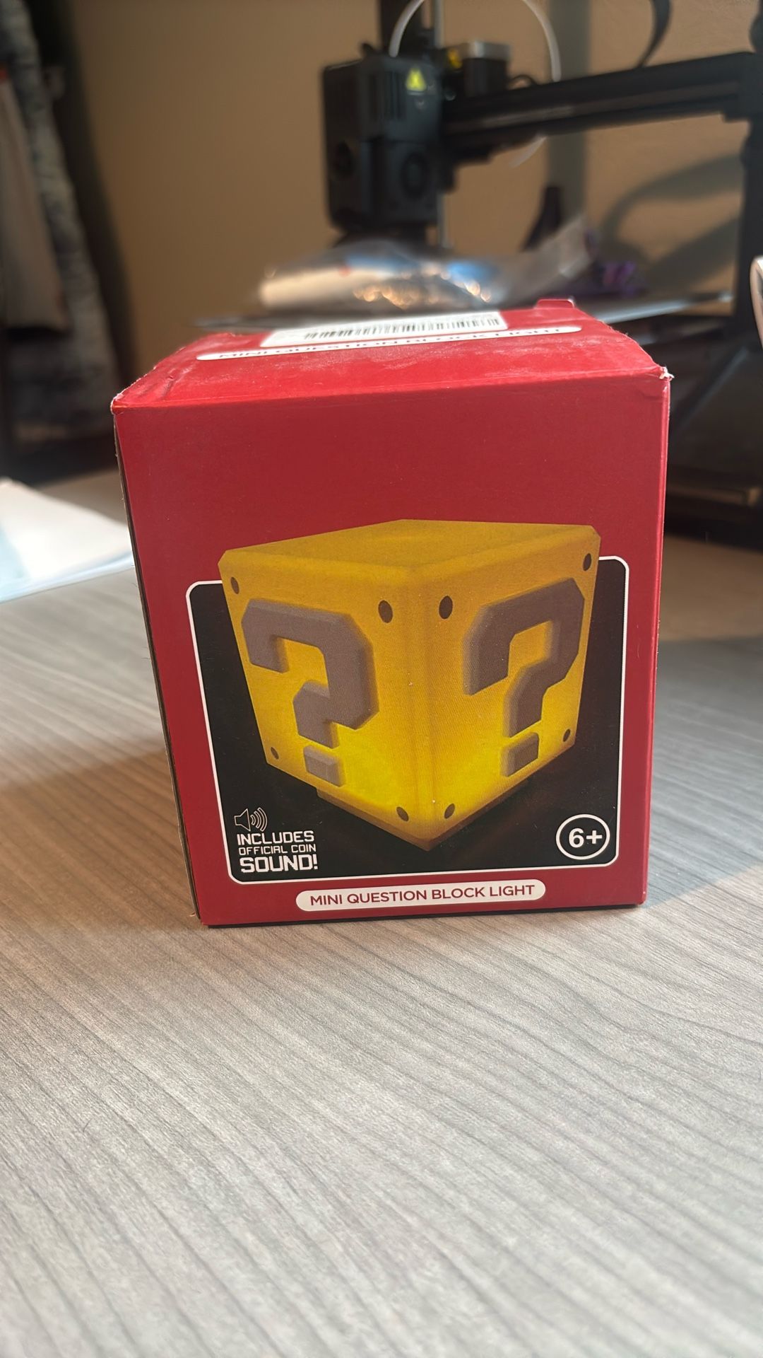 Mini Mario Question Block Light