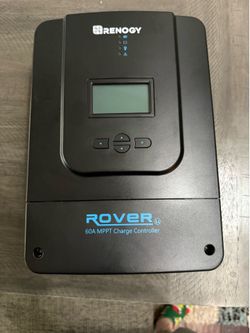 Renogy solar mppt charger controller renogy rover 60amp