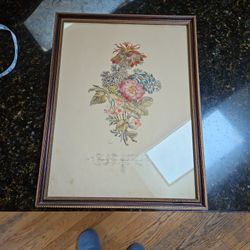 Old Flower Print 