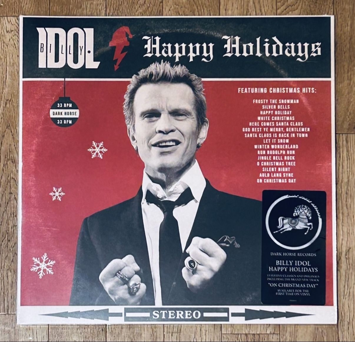 Billy Idol Christmas Vinyl Record - New Sealed 