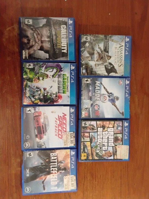 Ps4 Games 3 Extra!