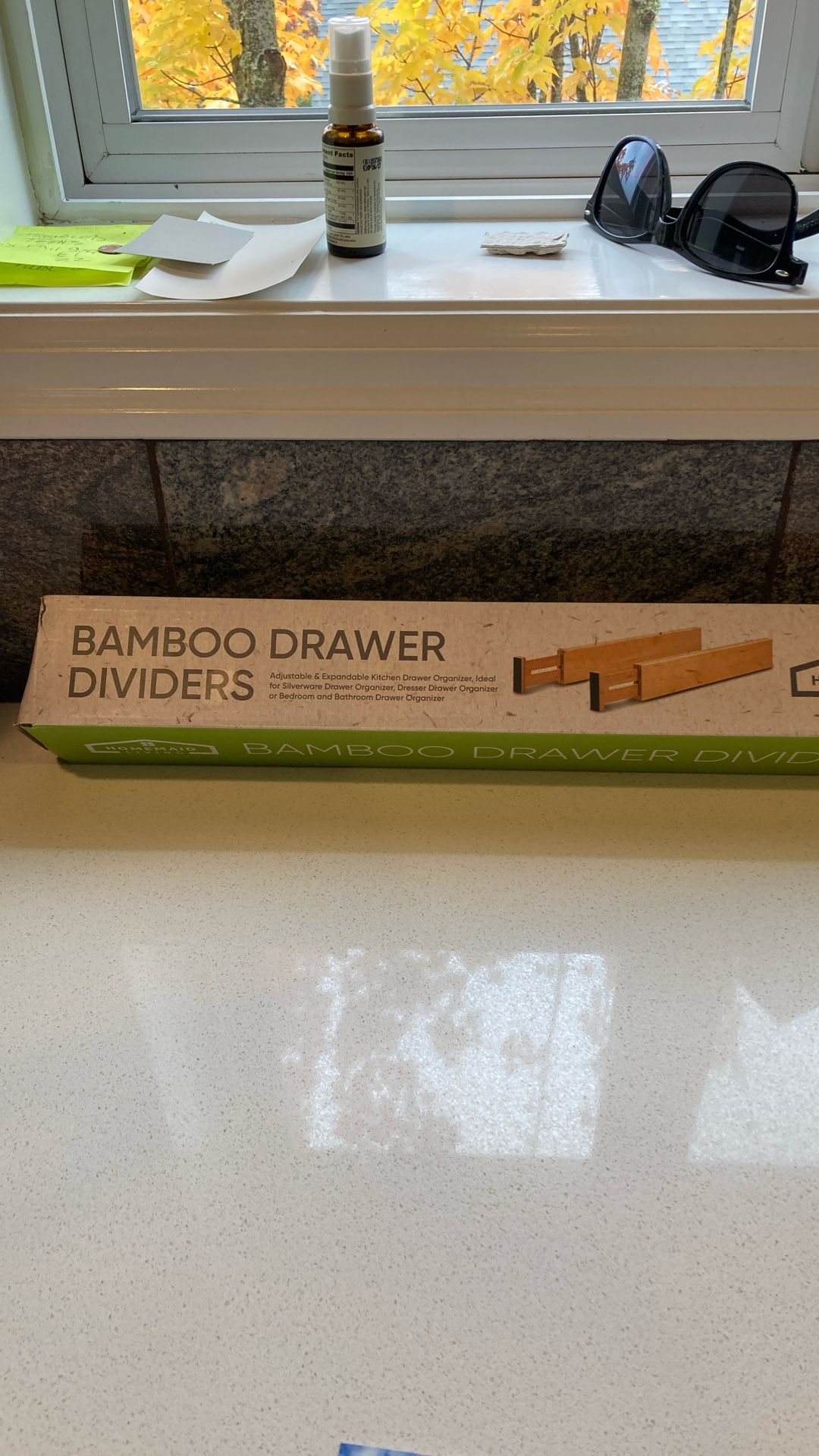 Bamboo Drawer Dividers