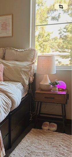 Wooden nightstands