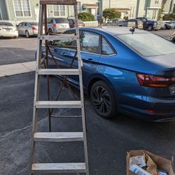 6.5 foot aluminum ladder 