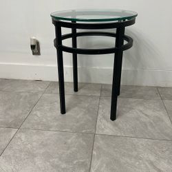 Small Round Glass Table
